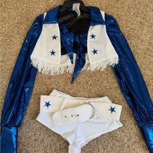 Dallas cowboys cheerleaders costume